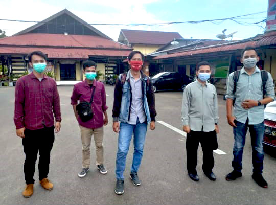 LBH SYAIKH DAMPINGI TERSANGKA PENCABULAN BEBAS MURNI